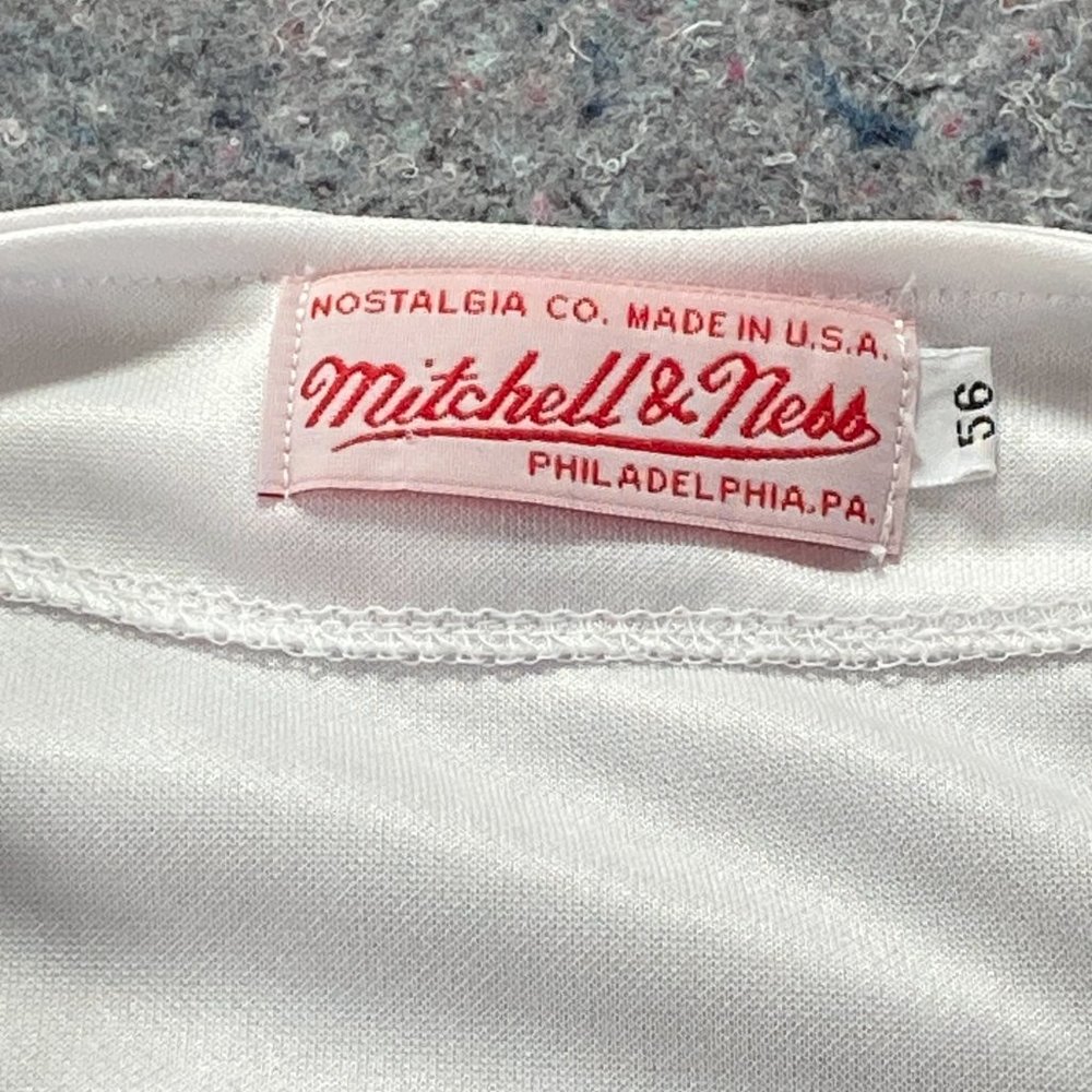 Mitchell & Ness Baseball Jersey Shirt Mens Adult 56 White St. Louis Cardinals - Picture 5 of 12